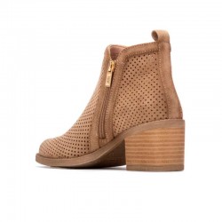Botines de Tacón Mujer XTI 145035 Taupe