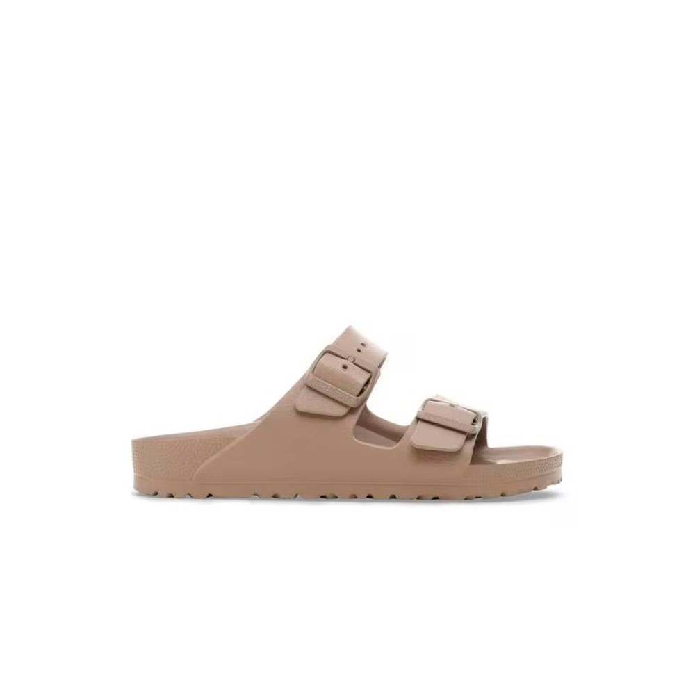 Sandalias Planas Mujer Birkenstock Arizona Big Buckle Eva Taupe