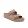 Sandalias Planas Mujer Birkenstock Arizona Big Buckle Eva Taupe