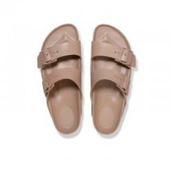 Sandalias Planas Mujer Birkenstock Arizona Big Buckle Eva Taupe