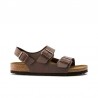 Sandalias Hombre Birkenstock Milano Moka
