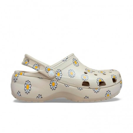 Sandalias Planas Mujer Crocs 212668 Gris