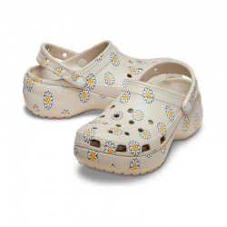 Sandalias Planas Mujer Crocs 212668 Gris