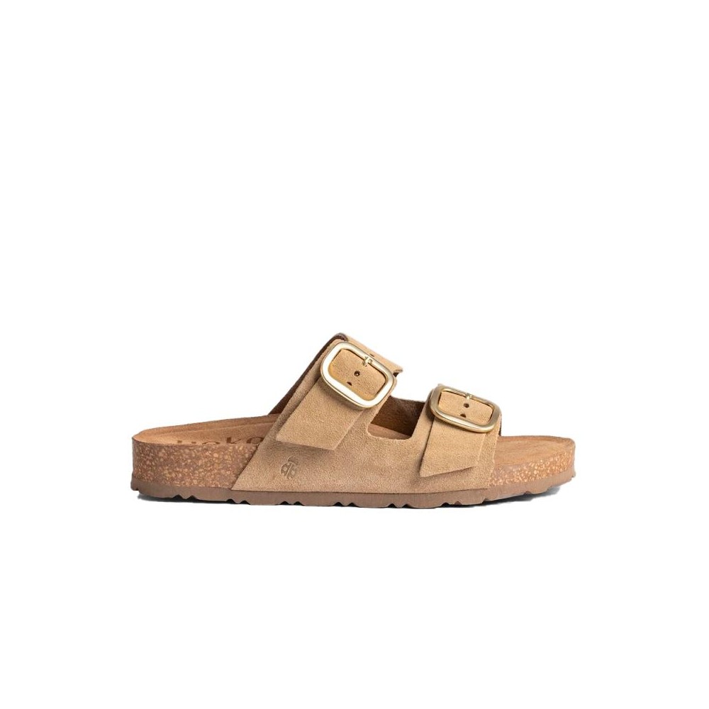Sandalias Planas Mujer Yokono Jerba Taupe