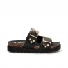 Sandalias Planas Mujer Yokono Tunez Negro
