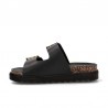 Sandalias Planas Mujer Yokono Tunez Negro