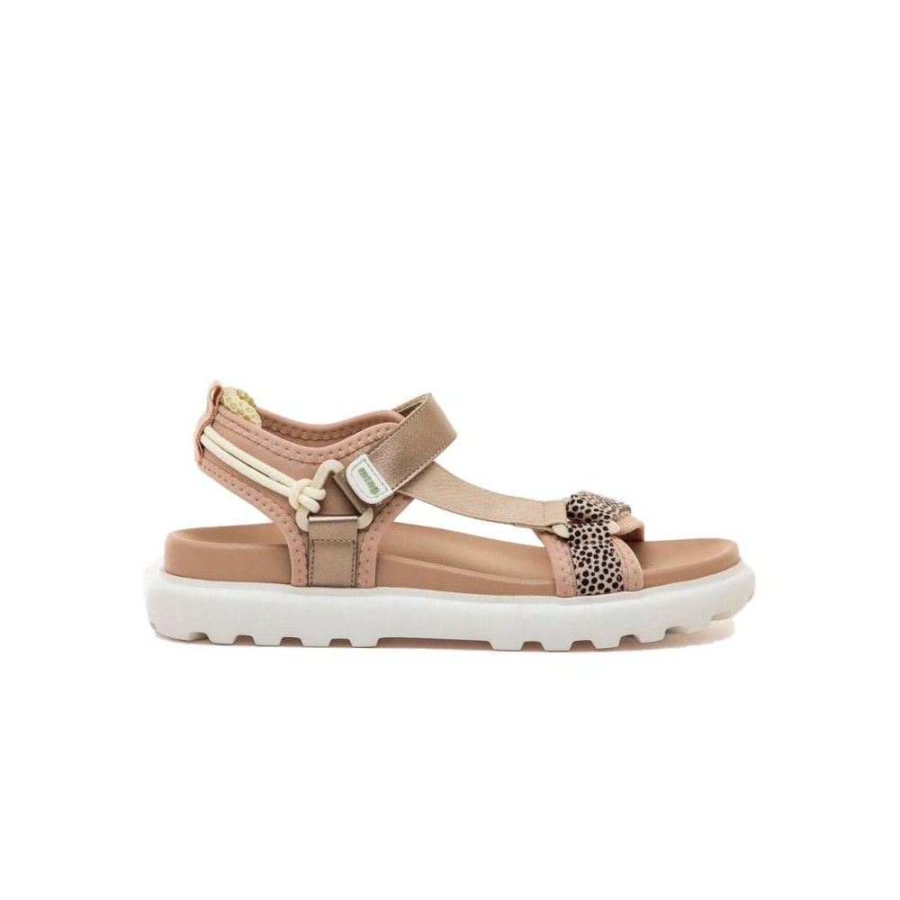 Sandalias Planas Mujer Mustang 60001 Beig