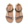Sandalias Planas Mujer Mustang 60001 Beig
