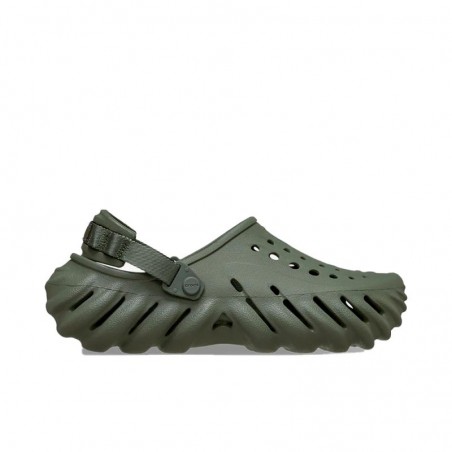 Zuecos Hombre Crocs Echo Clog U Verde