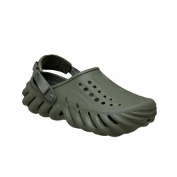 Zuecos Hombre Crocs Echo Clog U Verde