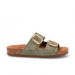 Sandalias Planas Mujer Yokono Jerba Verde