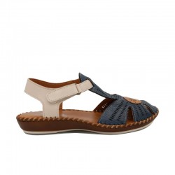 Sandalias Planas Mujer 48 Hours 4801 Marino