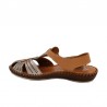 Sandalias Planas Mujer 48 Hours 4801 Plomo