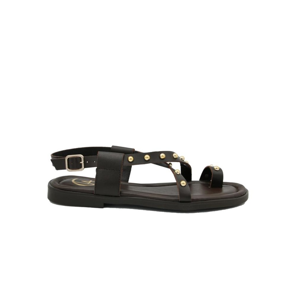 Sandalias Planas Mujer Zapp Ofelia Marron