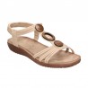 Sandalias Planas Mujer Zapp 26676 Beig