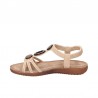 Sandalias Planas Mujer Zapp 26676 Beig