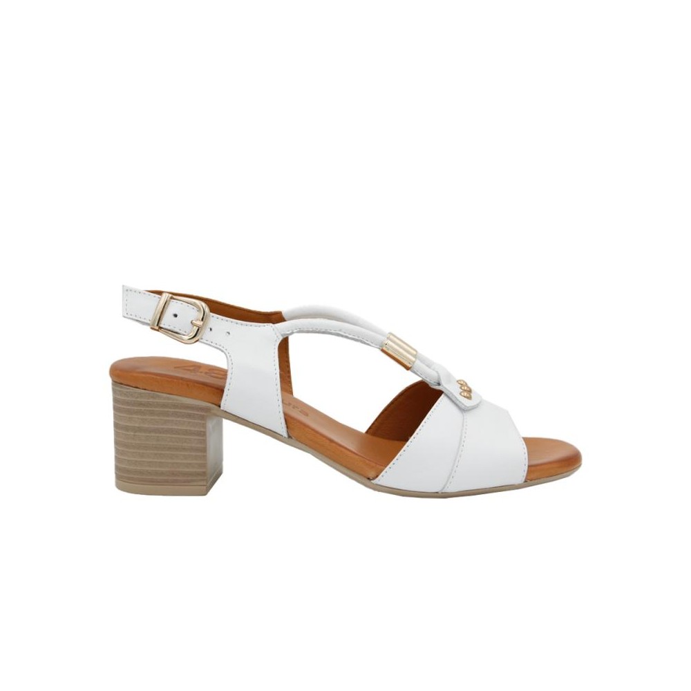 Sandalias de Tacón Mujer 48 Hours 5105 Blanco