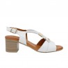 Sandalias de Tacón Mujer 48 Hours 5105 Blanco