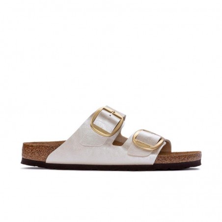 Sandalias Bio Mujer Birkenstock Arizona Big Buckle Blanco