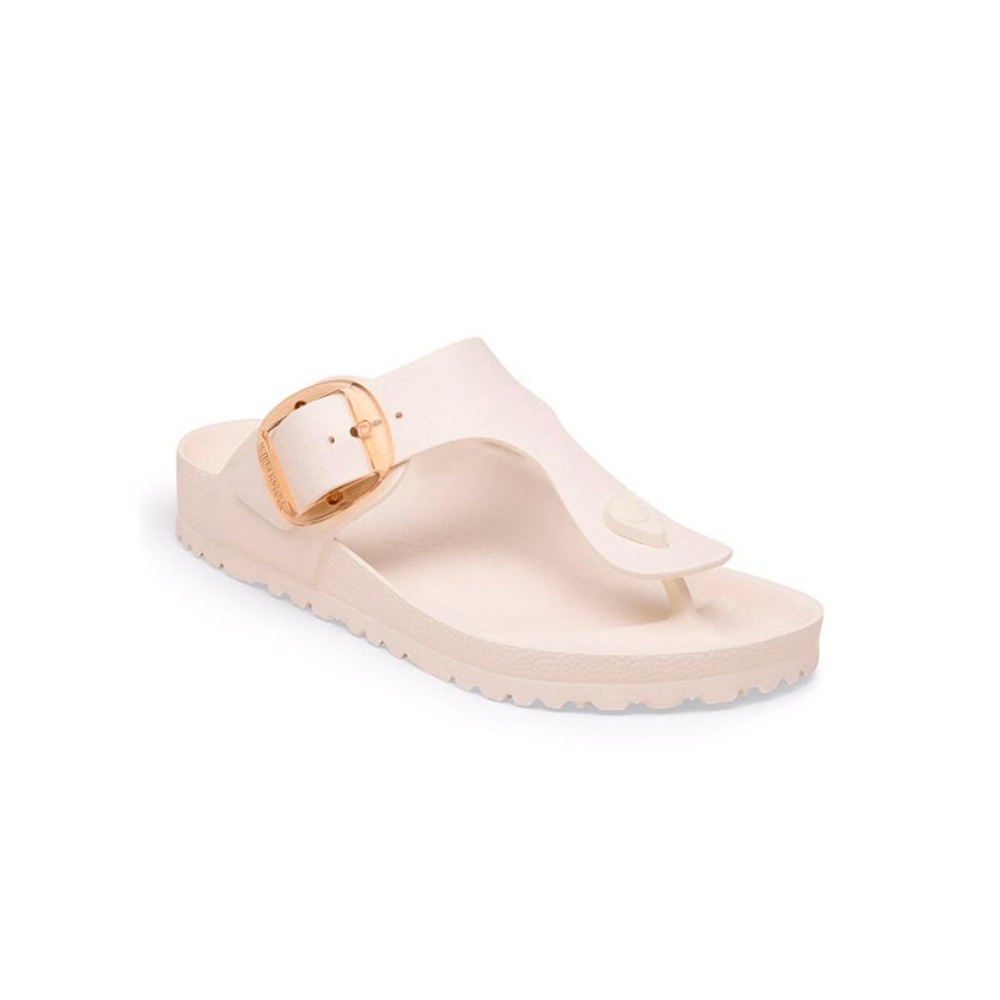 Sandalias Planas Mujer Birkenstock Gizeh Big Buckle Eva Beig