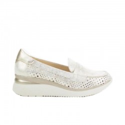 Mocasines Mujer Pitillos 10432 Oro