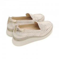 Mocasines Mujer Pitillos 10432 Oro