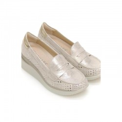 Mocasines Mujer Pitillos 10432 Oro