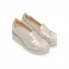Mocasines Mujer Pitillos 10432 Oro