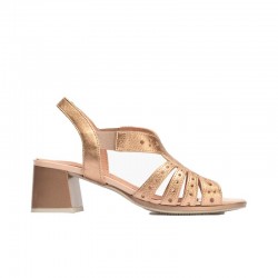 Sandalias de Tacón Mujer Pitillos 10530 Nude