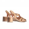 Sandalias de Tacón Mujer Pitillos 10530 Nude