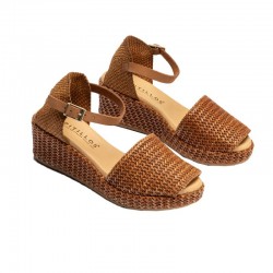 Cuñas Mujer Pitillos 10560 Cuero
