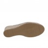 Cuñas Mujer Pitillos 10635 Bronce
