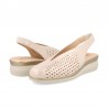 Sandalias Planas Mujer Pitillos 10370 Oro