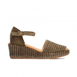 Cuñas Mujer Pitillos 10560 Kaki