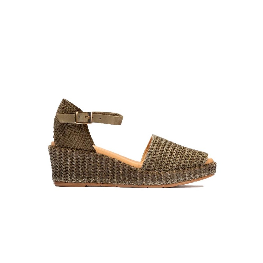 Cuñas Mujer Pitillos 10560 Kaki