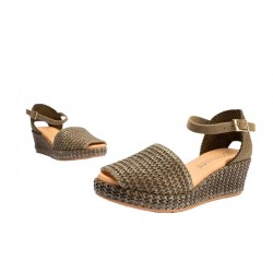 Cuñas Mujer Pitillos 10560 Kaki