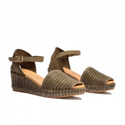 Cuñas Mujer Pitillos 10560 Kaki