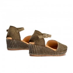 Cuñas Mujer Pitillos 10560 Kaki