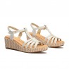 Cuñas Mujer Pitillos 10565 Blanco