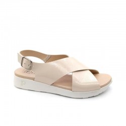 Sandalias Planas Mujer Pitillos 10553 Beig