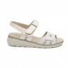 Sandalias Planas Mujer Pitillos 20113 Blanco
