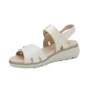 Sandalias Planas Mujer Pitillos 20113 Blanco
