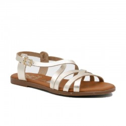 Sandalias Planas Mujer Oh My Sandals 5806 Oro