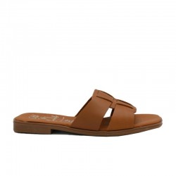 Sandalias Planas Mujer Oh My Sandals 5823 Cuero