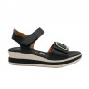 Cuñas Mujer Oh My Sandals 6046 Negro