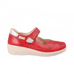 Zapatos Casual Mujer Laura Azaña 26814 Rojo