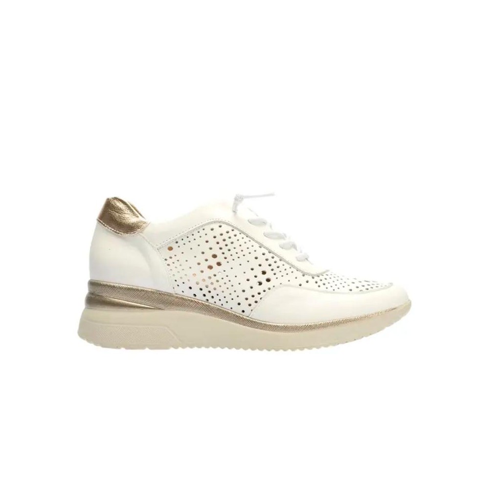 Zapatos Casual Mujer Pitillos 10431 Blanco