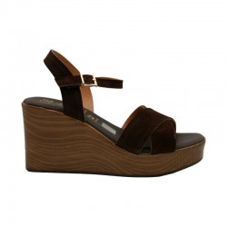 Cuñas Mujer Oh My Sandals 6044 Marron