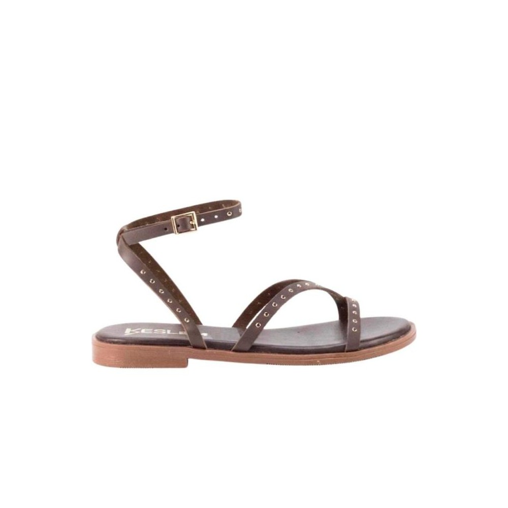 Sandalias Planas Mujer Oh My Sandals 5852 Marron