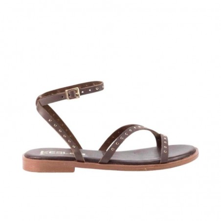 Sandalias Planas Mujer Oh My Sandals 5852 Marron